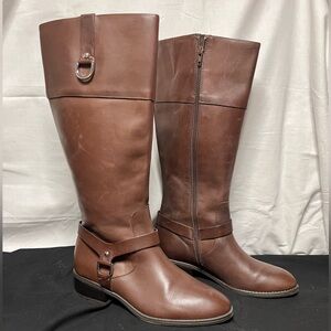 Ralph Lauren - Mesa - Ladies - Size 9 brown Riding Boots. leather Boots